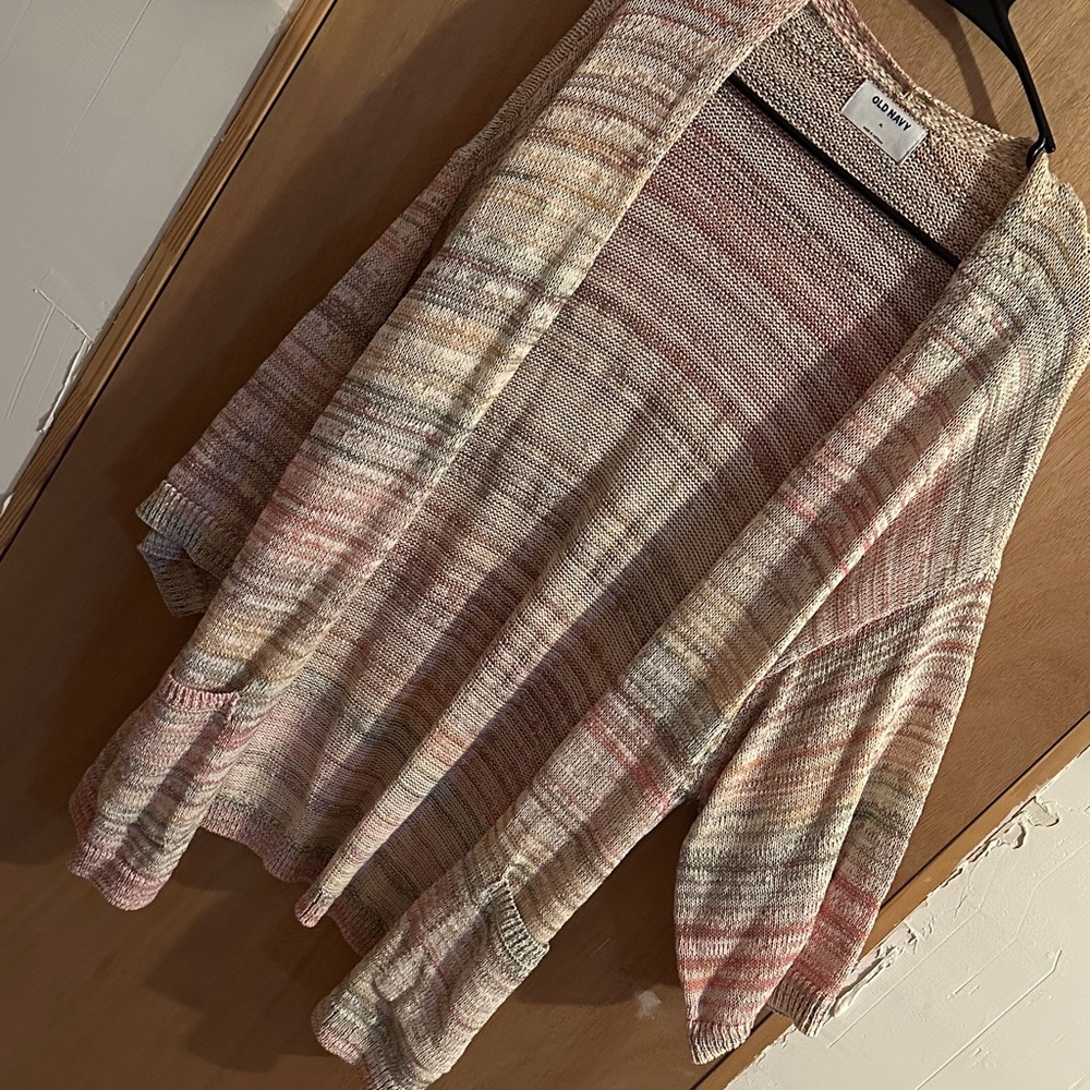 Old Navy Multicolor Knit Cardigan